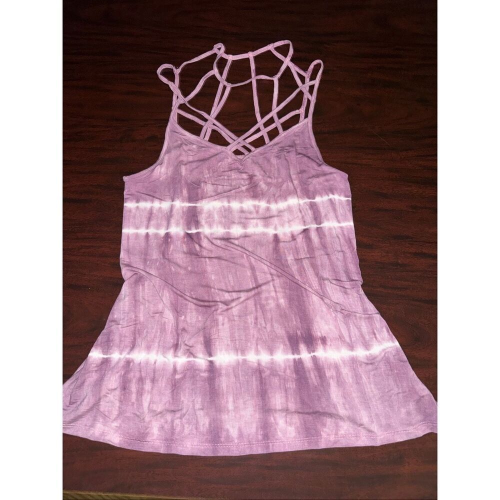 American Eagle Soft & Sexy Strappy Tie-Dye Tank Top Size Medium